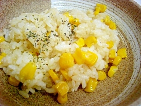 簡単おいしい コーンバターライス レシピ 作り方 By Kumi Mama 楽天レシピ